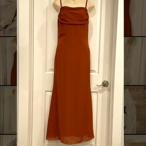 Chiffon Bridesmaid long dress